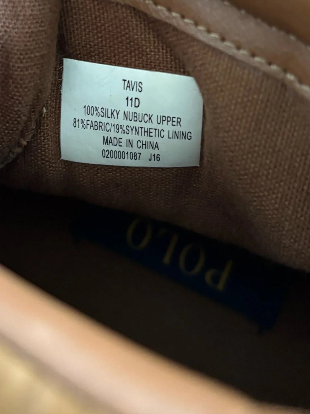Polo Ralph Lauren Travis/Tedd Chukka Boots Brown Leather High Top Sneaker 11D